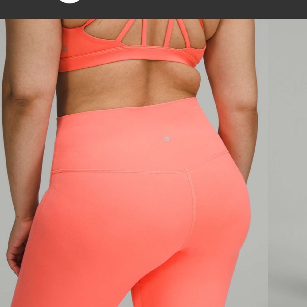 NWT ๐ Lululemon Raspberry Cream Align High Ride Pant 25โ Size 4 - Picture 4 of 8